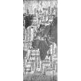 thumbnail image 2 of Kimberly, Allen 8x14 White Modern Wood Framed Museum Art Print Titled - World Tryptich 2, 2 of 4