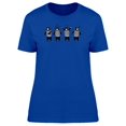 thumbnail image 1 of Cute Black Bears Doodle Tee Women's -Image by Shutterstock, 1 of 1