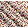 thumbnail image 3 of Soimoi White Cotton Poplin Fabric Mix Fruit Print Sewing Fabric Yard 42 Inch Wide, 3 of 7