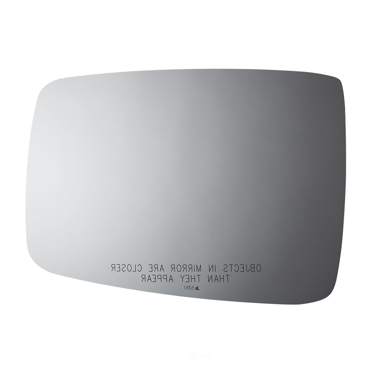 Burco Side View Mirror Replacement Glass - Clear Glass - 5351