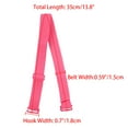 thumbnail image 3 of INSPIRE CHIC Women Adjustable 1.5cm Elastic Band Bra Straps 2 Pairs Pink for Fashion Use, 3 of 5