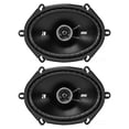 thumbnail image 2 of 4x Kicker 43DSC6804 D-Series 6x8" 200 Watt Max Power 2-Way 4-Ohm Coaxial Speakers, 50 Feet 16G Speaker Wire, Pry Tool Set, 4x 16 Gauge Speaker Harness Adapter W/Red Bullet (Ford Vehicles 1998-Up), 2 of 5