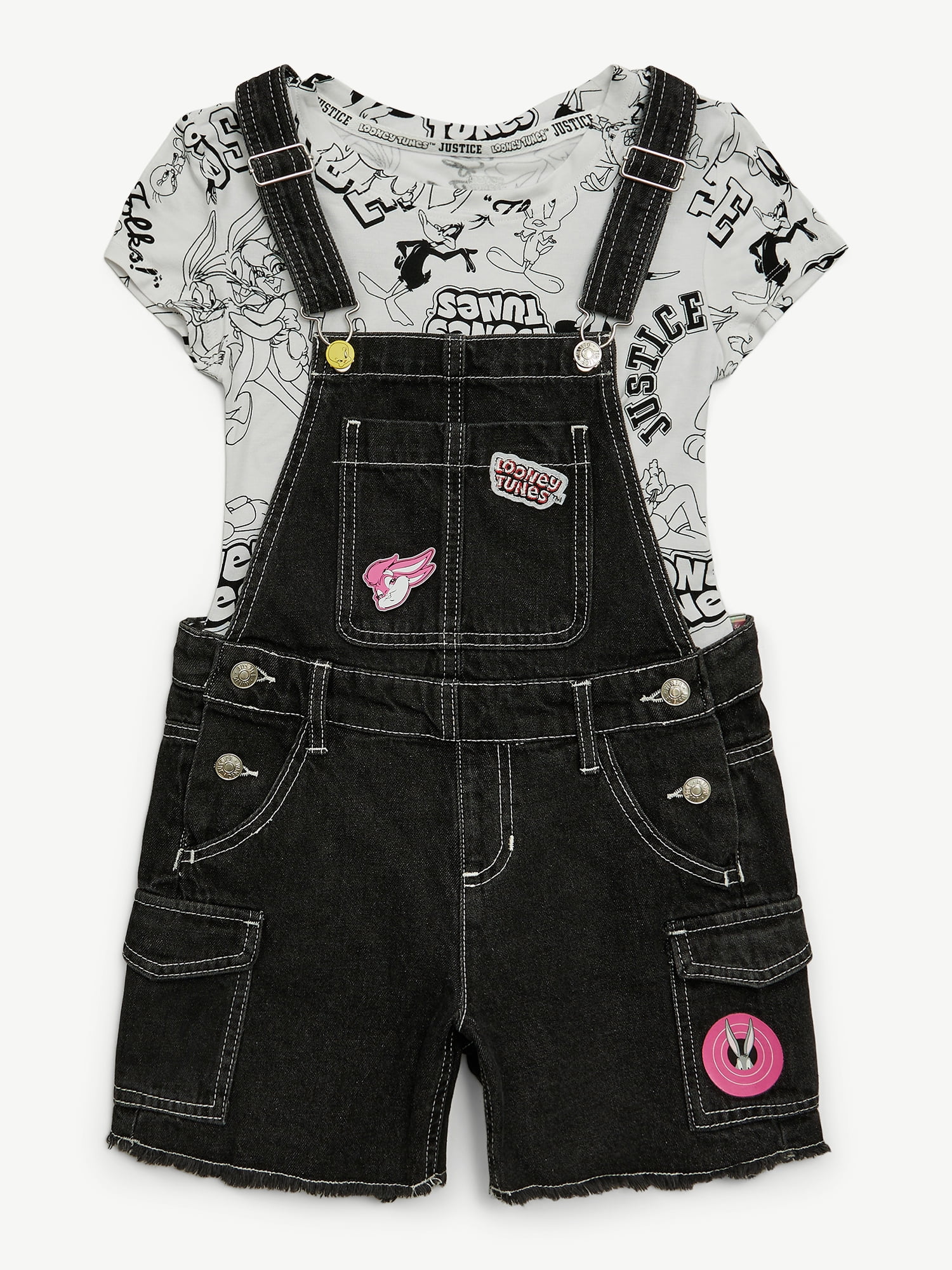 Justice x Looney Tunes Shortall, Sizes 6-18 & Plus