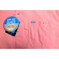 thumbnail image 4 of Men's Columbia Slack Tide Camp Button-Down Pink Shirt, 2XL, 4 of 4