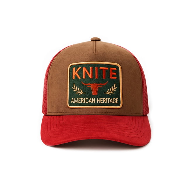 Knite Gorra Trucker western American Transpirable Visera ajustable snapback