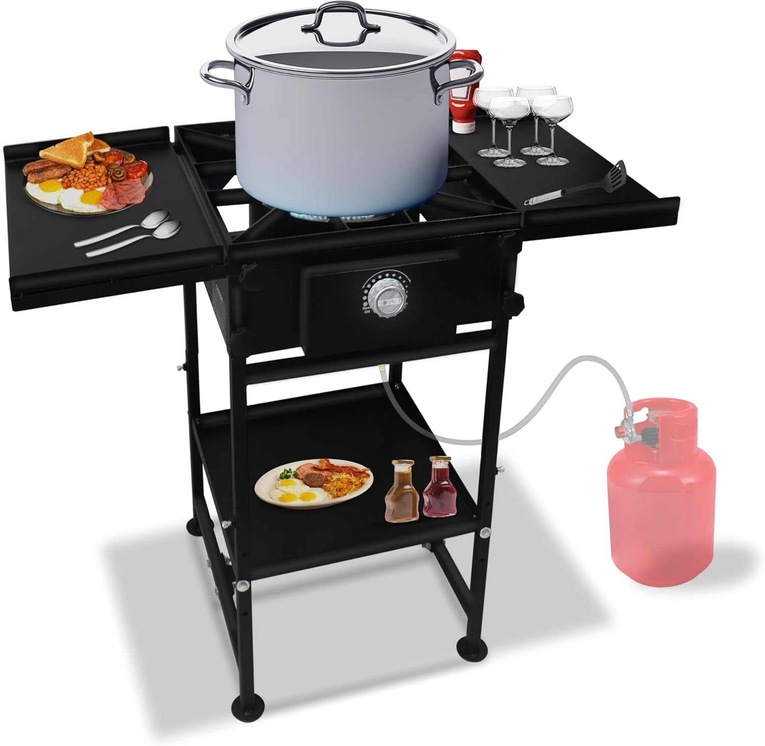 Coleman Tabletop Propane Gas Camping Grill/Stove, 2-Burner