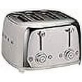 thumbnail image 3 of Smeg Grille-Pain Rétro des Années 50 Chrome 4x4, 3 of 5