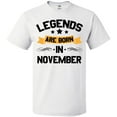 thumbnail image 3 of Inktastic Legends Are Born in November T-Shirt, 3 of 5
