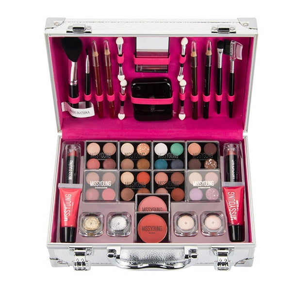 huoge All In One Set - Multi-Purpose Beauty Full Makeup Essential Starter Kit for Girls Teens Women and Up Beginners Including Eyeshadow Blusher Brush - Walmart.com