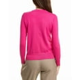 thumbnail image 2 of Nanette Nanette Lepore womens  Knit Sweater, l, Pink, 2 of 3