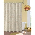 thumbnail image 2 of Fall Thanksgiving Simple Pumpkin Beige Shower Curtain Set ，Waterproof Fabric Shower Curtains Shower Curtains for Bathroom,Bathroom Decor 48"x72", 2 of 7
