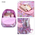 thumbnail image 3 of Nice Choice Cute Toddler Preschool Backpack Dinosaur Unicorn School Book Bag for Girls, Boys, Kids, Kindergarten Nursery Travel Bag with Chest Strap(Purple Unicorn), 3 of 7