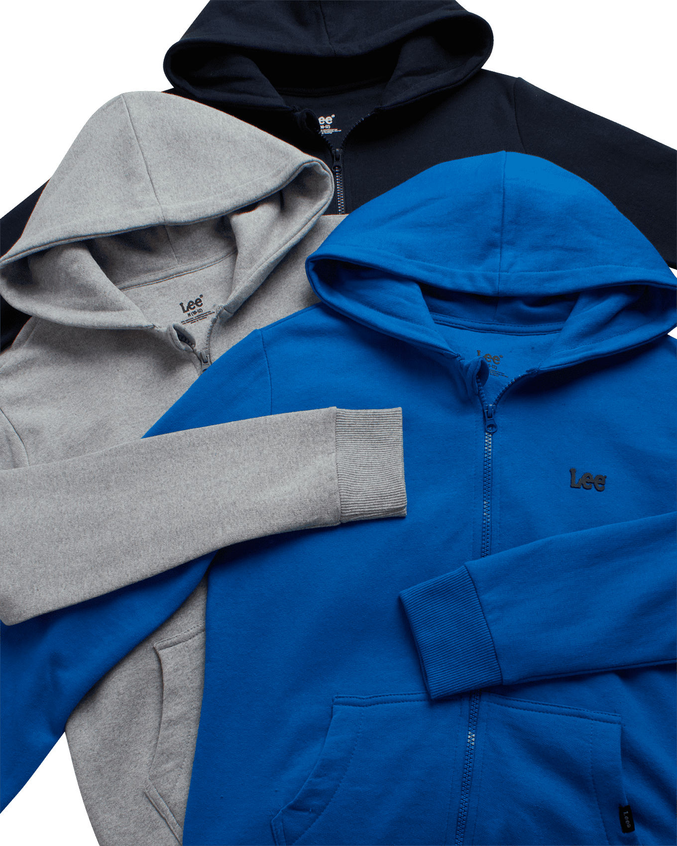 ★LEE★ Small Twitch Logo Hooded Zip-Up Sky Blue Blue 1-800 Harley Zip-Up Hoodie