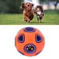 thumbnail image 3 of Bola Dog Toy Bola Bola Resistente A la Mordedura Duración Durable Comida Interactiva Alimentos Bola de Juguete Con Sonido Bell For Dogs Cats, 3 of 7