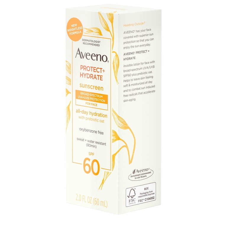 Aveeno Protect + Hydrate Face Sunscreen SPF 60 photo 2