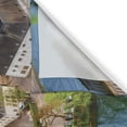 thumbnail image 3 of Ambesonne Cityscape Kitchen Curtains, Aerial Photo of Old Town, 55"x39", Multicolour, 3 of 3