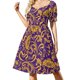 thumbnail image 2 of Vestido de manga corta con perfil de suelo, vestidos elegantes de mujer para boda, vestido elegante, vestido, 2 of 7