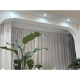 thumbnail image 3 of 10 Color Beaded Curtain, Crystal Decorative Beaded Curtains for Bedroom Or Balcony, Living Room, Handmade Door Curtains for Doorways Multi-Scenario Application(Clear,5.2-5.9ft), 3 of 7
