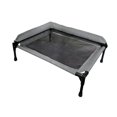 thumbnail image 2 of Flynix Breathable Mesh Washable Portable Pet Hammock Cot Bed for Small and Medium Pets, L, 2 of 10