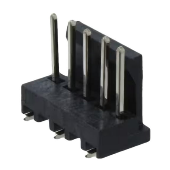Pack of 5 3-647166-5 Connector Header Surface Mount 5 position 0.100 (2.54mm) :Rohs