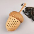 thumbnail image 4 of Hweilai Acorn Mini Silicone Tea Filter Tea Leak New Pineapple Tea Filter Tea Infuser Silicone Tea Infuser, 4 of 5