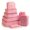 pink, variant on 8-Piece Set Packing Cubes for Suitcases - Travel Luggage Organizers, Closet & Under-Bed Storage, Compression Shoe & Clothing Bags for Men & Women