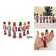 thumbnail image 1 of Paquete de 12 adornos de cascanueces de Navidad, estatuilla de cascanueces de , adorno de decoración de árbol Hugo cascanueces de árbol de fiesta, 1 of 10