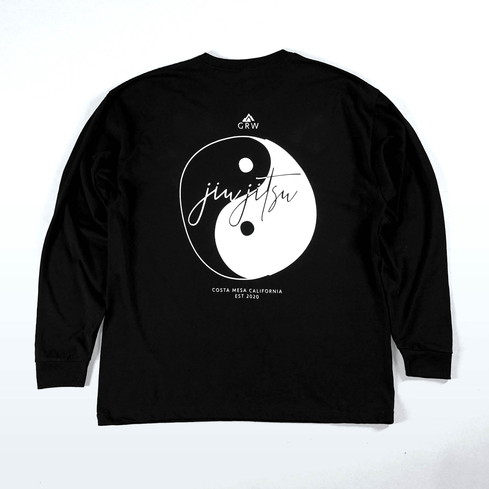 Yin Yang Jiu Jitsu Long Sleeve Tee - Walmart.com