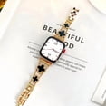 thumbnail image 4 of Black Shell Clover Slim Metal Bracelet for iWatch(Band Only) - Business & Dressy Strap, Compatible with Series 11-1/SE/SE2/SE3 (38-46mm) | For Women (Watch Not Included), 4 of 15
