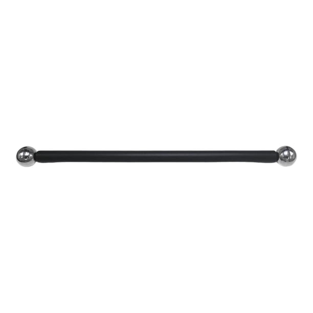 Poste de lámpara de metal, varilla de bandera, brazo transversal para poste de luz de calle, fácil de instalar, brazo transversal para de lámpara de Bola de plata de 56 cm