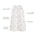 thumbnail image 2 of HALO SleepSack Wearable Blanket, 100% Cotton, Jungle, Infant, Unisex, Medium, 6-12 Months, 2 of 6