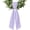 Purple, Lilac, White, variant on Buffalo Plaid Wreath Sash for Front Door, Farmhouse Grey Checkered Vintage Rustic Wreath Bow Accent for Fall Christmas Holiday Door Decor, Ribbon Sash for Wreaths, Porch Home Decoration