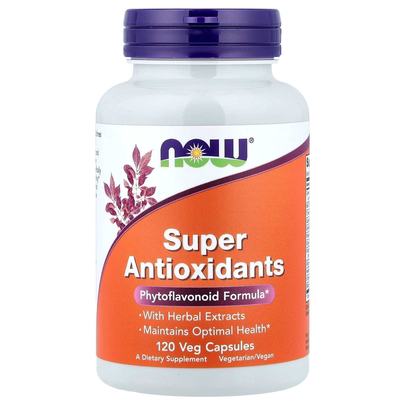 NOW Foods Super Antioxidants, 120 Vegetable Capsule