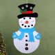 thumbnail image 5 of DIY fieltro Navidad muñeco de nieve colgante dibujos animados Festival Año Nuevo niños rompecabezas juguete Likrtyny juguetes de los niños, 5 of 9