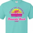 thumbnail image 4 of Inktastic Summer Enjoy the Sunshine Pensacola Beach Florida in Pink T-Shirt, 4 of 5