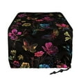thumbnail image 2 of TSOVTHRID Colorful Butterfly Flower Print 4 Slice Toaster Covers, Waterproof Microwave Toaster Oven Cover Stain Resistant Kitchen Small Appliance Dust Protector Home Table Decor, 2 of 8