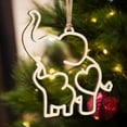 thumbnail image 6 of Wooden Motherhood Elephant Ornament, Christmas Ornament with Story, Sentimental Gift for Mom, Daughter and Elephant Lovers, 6 of 6