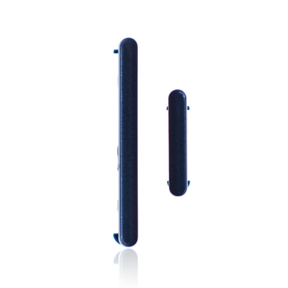 Replacement Hard Buttons (Power / Volume) Compatible For Motorola Moto G50 5G (XT2149-1 / 2021) (Steel Gray)