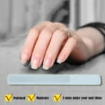 thumbnail image 5 of Glass Nail Shiner - Nano Glass Nail Files Crystal Nail Buffer Shine Polisher for Natural Fingernails Toenails X2 I248042, 5 of 10