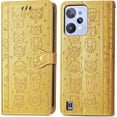 thumbnail image 5 of for Blackview A55 Wallet Case, Cat Dog Cartoon Cute Style with ID Card Holder PU Leather Flip Phone Cover Case for Blackview A55 MG Yellow, 5 of 14