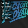 thumbnail image 4 of Fortnite Men's Victory Royale Gradient Logo Graphic Tee,, 4 of 10