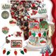 thumbnail image 2 of Decoración De Bandeja Con Gradas Navideñas Decoración Navideña Feliz Navidad, 2 of 3