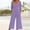 Purple, variant on GILIGEGE Women's Casual Jumpsuits 2025 Summer Trendy Wrap V Neck Short Sleeve Wide Leg Pants Elegant Loose Rompers Outfits with Pockets Overalls for Women Loose Casual Short Sleeved Jumpsuit