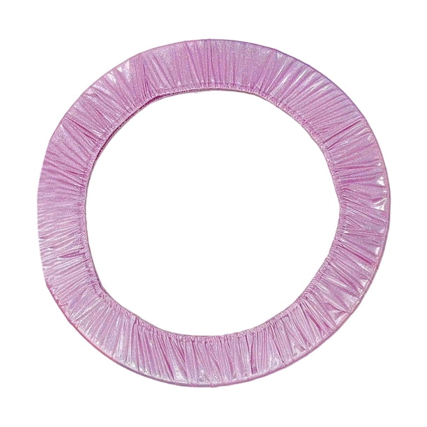 Funda protectora para aro de gimnasia rítmica, funda portátil para gimnasia artística rosa