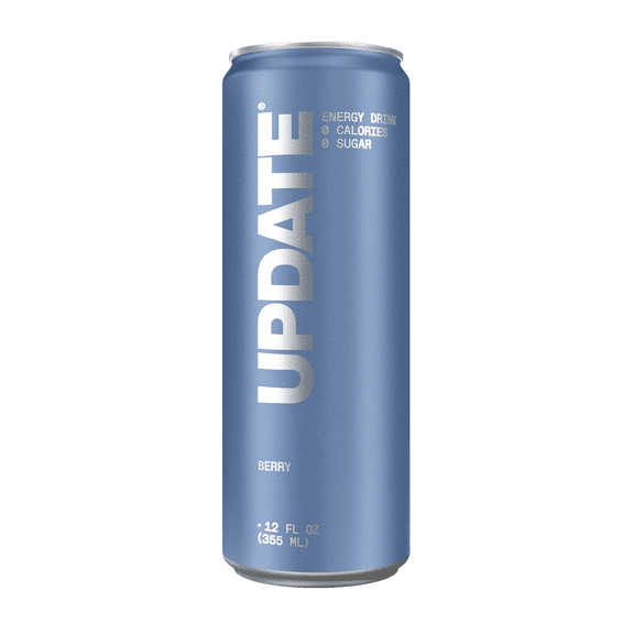 UPDATE Zero Sugar Energy Drink, Berry, 12 fl oz Can