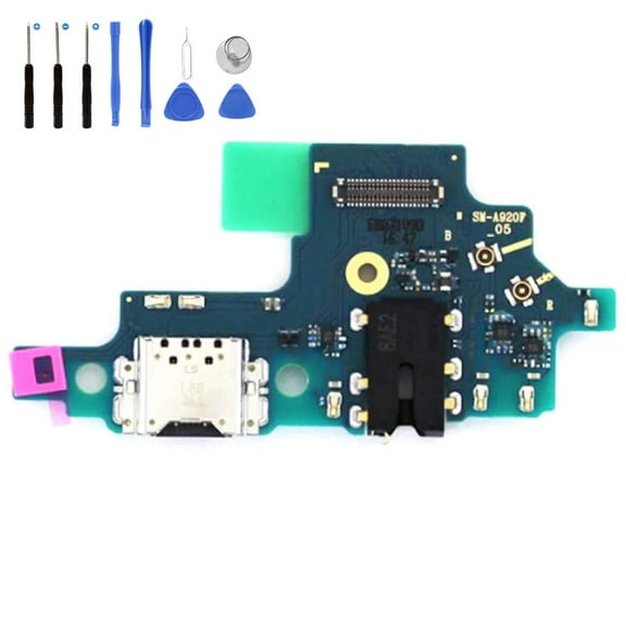 Eutoping USB Charging Port For Samsung Galaxy A9 2018 A920 Dock Connector Charger Board Flex Cable Assembly Replacement with tool