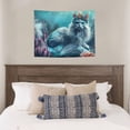 thumbnail image 4 of Easygdp Cat Underwater Fantasy Tapestrys Boutique Decor Wall Hanging for Living Room Bedroom Office Decor 29x37in, 4 of 8