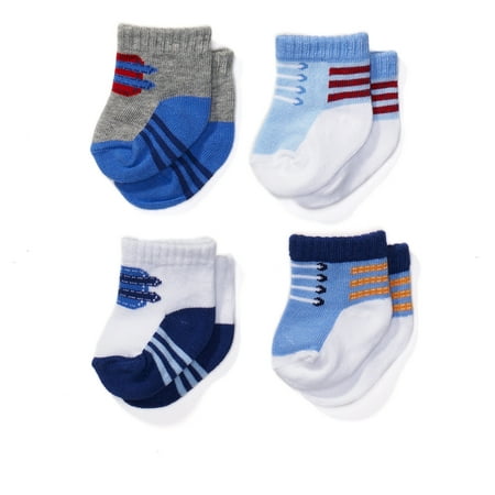 Child Of Mine 4 Pk Sneaker Socks