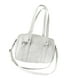 thumbnail image 4 of Bolso de hombro de cuero para mujer, bolso de viaje informal con correa ajustable, moderno bolso tipo hobo Negro, 4 of 8