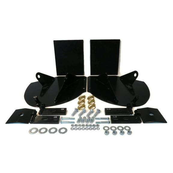 The ROP Shop Heavy Duty Snowplow Rubber Edge Pro-Wing Blade Extension Kit for Blizzard Plows